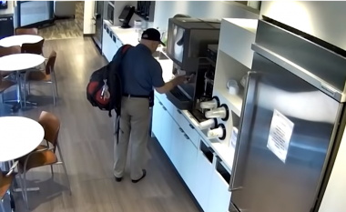 Inskenoi rrëzimin në vendin e punës për të përfituar nga sigurimi, punonjësi amerikan përfundon në pranga – e tradhtuan kamerat e sigurisë (Video)