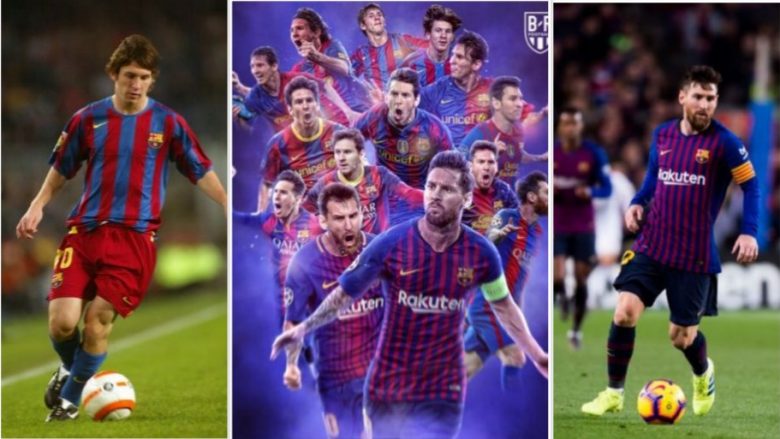 Janë bërë 15 vite prej se Lionel Messi e ka nënshkruar kontratën e parë profesionale, pjesa tjetër është histori