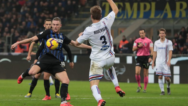 Interi fiton në shtëpi ndaj Sampdorias
