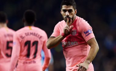 Suarez nuk ka shënuar në pesë ndeshjet e fundit dhe po kritikohet, Valverde i del në mbrojtje sulmuesit