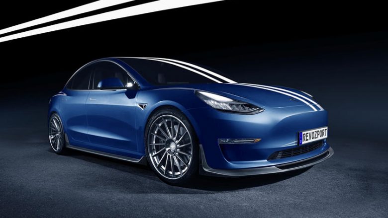 Tesla Model 3 me dukje krejtësisht tjetër (Foto)