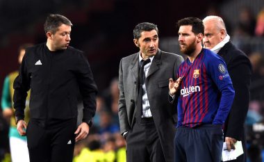 Valverde: Lëndimi i Messit nuk duket serioz