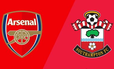 Arsenal – Southampton, formacionet zyrtare