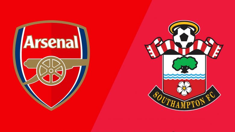 Arsenal – Southampton, formacionet zyrtare