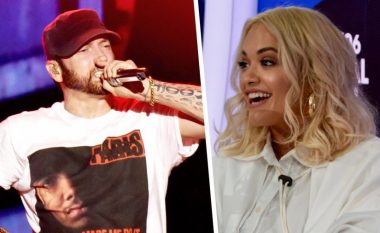 Rita Ora e mirëpret një bashkëpunim me Eminemin