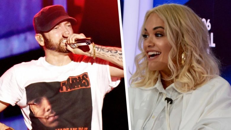 Rita Ora e mirëpret një bashkëpunim me Eminemin