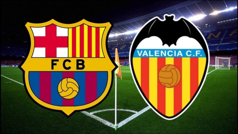 Barcelona – Valencia, formacionet zyrtare të derbit të javës në La Liga