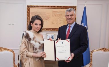Edhe Blerina Kllokoqi-Rugova nderohet me medalje presidenciale