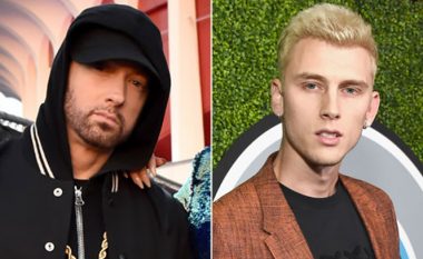 Eminem i bën diss Machine Gun Kellyt në skenë në Brisbane