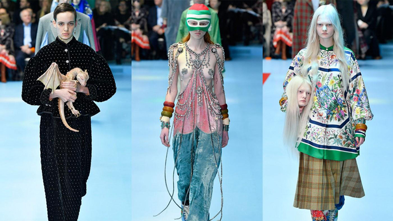 Koleksioni i ri nga Gucci: Veshje të frikshme, ekstravagante, femërore, por edhe stil!