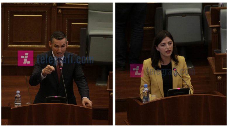 Përplasje në Kuvend mes kryetarit Veseli dhe deputetes Haxhiu
