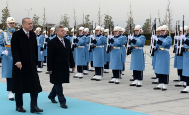 Kryetari Ivanov u takua me krytarin Erdogan, biseduan për aktualitetin politik në Maqedoni dhe Turqi