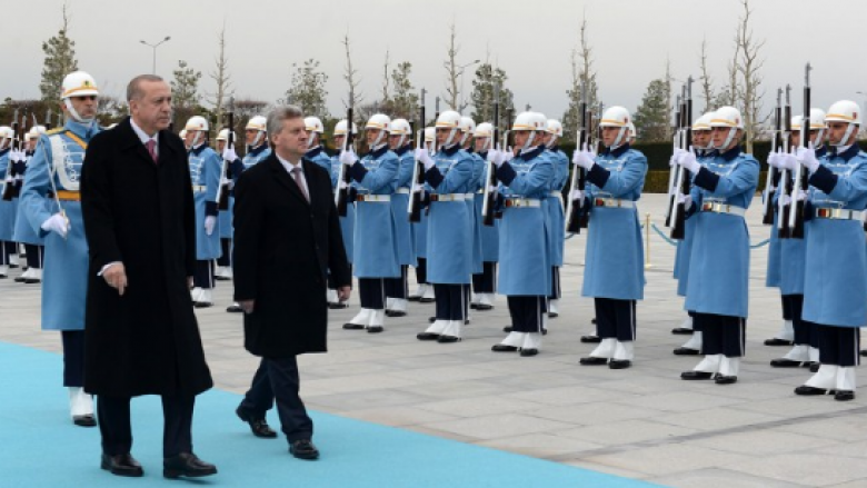 Kryetari Ivanov u takua me krytarin Erdogan, biseduan për aktualitetin politik në Maqedoni dhe Turqi