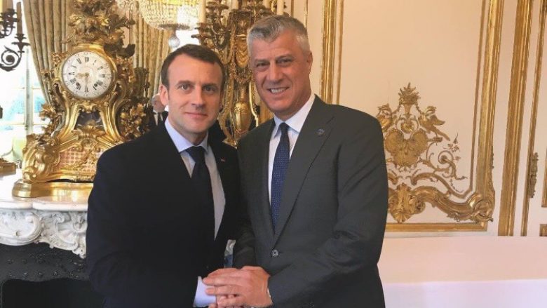 Macron i shkruan Thaçit: Të mënjanohen pengesat për vazhdimin e dialogut