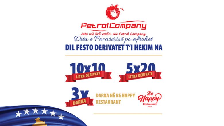 Petrol Company shpërblen me derivate falas për ditën e Pavarësisë!