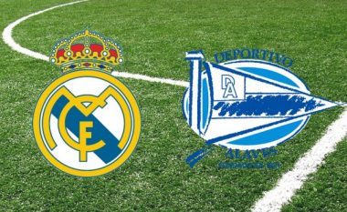 Formacionet zyrtare: Real Madrid – Alaves, Mbretërit synojnë fitoren e katërt radhazi