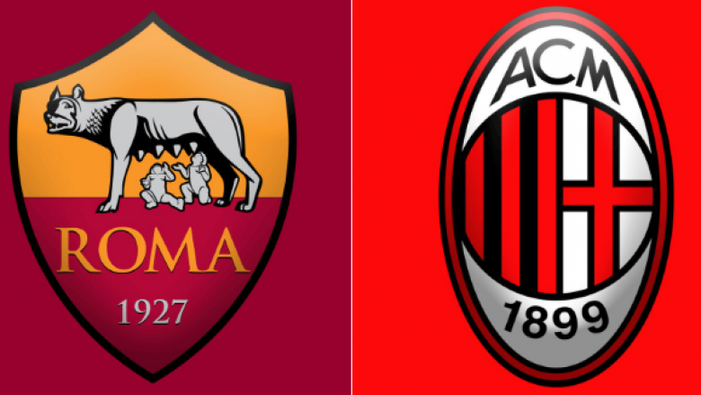 Roma – Milan, formacionet zyrtare të derbit të javës në Serie A