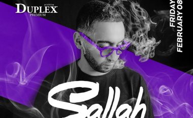 Mos e humbisni! DJ botëror Sallah sonte në Duplex Premium – të gjitha mjetet nga hyrja shkojnë për shërimin e Egzonit dhe Valonit