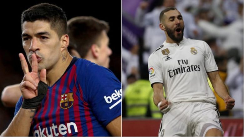 Luis Suarez – Karim Benzema, ‘lufta’ për 9-shin më të mirë