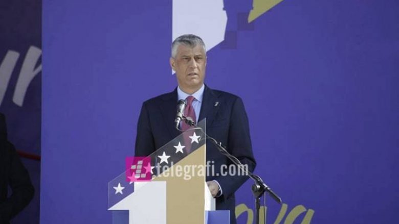 Thaçi: Ushtria e Kosovës, krenaria jonë