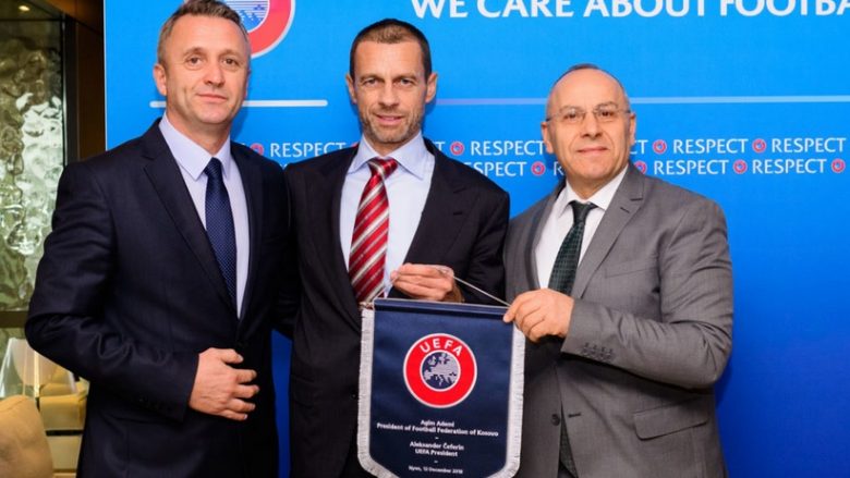 Presidenti Ademi dhe sekretari Salihu arrijnë në Romë për Kongresin e UEFA-s