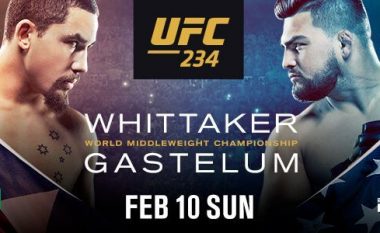 Whittaker mbron titullin përballë Gastelum, dueli kryesor në UFC 234