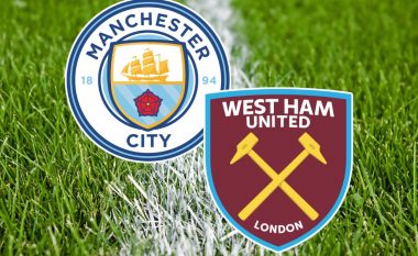 Man City-West Ham: Formacionet zyrtare, starton Mahrez