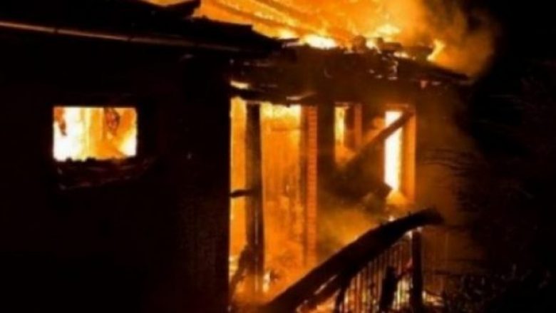 Një shtëpi është djegur në Tetovë, zjarri ka përfshirë edhe shtëpinë e pushimit fqinj