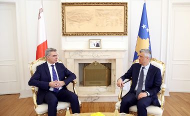 Thaçi takoi kryediplomatin e Maltës, ia përmend aspiratat e Kosovës