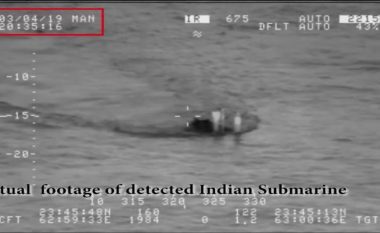 Ushtria pakistaneze pretendon se ka zbuluar dhe parandaluar nëndetësen indiane të futet në ujërat e tyre, publikon pamje të këtij momenti (Video)