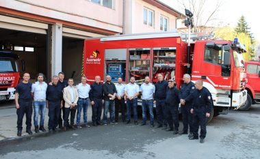 Gjilani pranon një automjet për fikjen e zjarreve donacion nga Zvicra