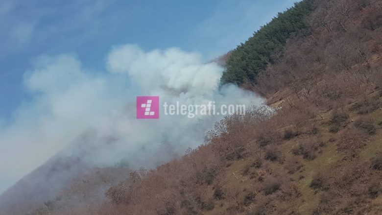 Vazhdon djegia e pyjeve të Kosovës (Video)