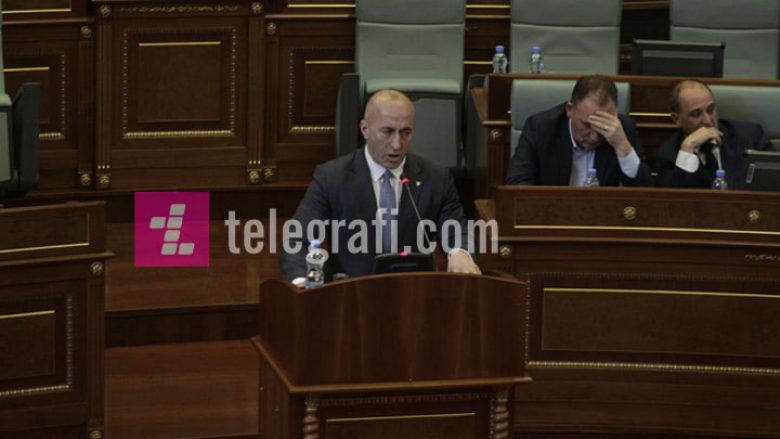 Haradinaj kërkon nga deputetët që të diskutohet Platforma dhe Ligji për dialogun