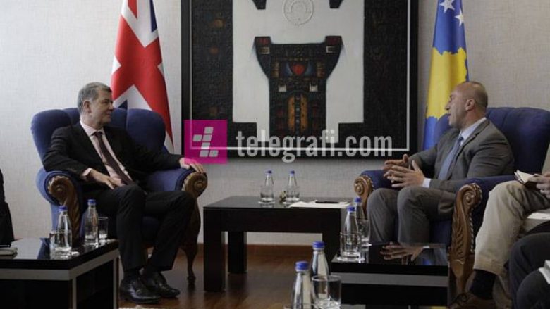 Haradinaj pas takimit me Richard Moore: Kosova e interesuar për marrëveshjen finale me Serbinë