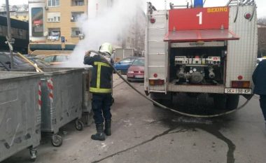 Nga fillimi i vitit janë djegur 40 kontejnerë të “Higjienës Komunale”-Shkup