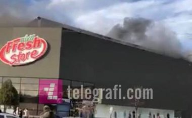 Policia jep detaje për zjarrin në "Viva Fresh Store" në Gjakovë