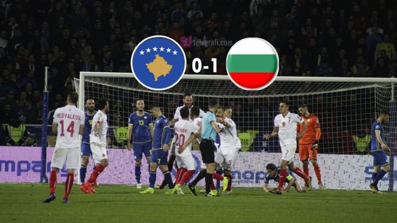 Kosovë 0-1 Bullgari, statistikat e pjesës së parë
