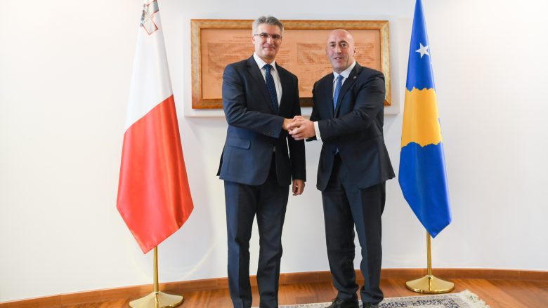 Haradinaj: Kosova ka nevojë për zërin e Maltës në proceset e rëndësishme ndërkombëtare