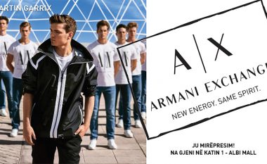 Sot duke filluar nga ora 19:00 hapja e Armani Exchange në Albi Mall!