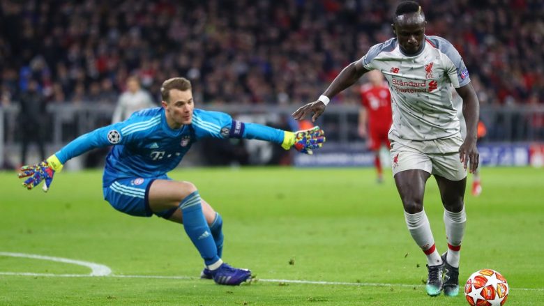 Barazim me gola pas pjesës së parë në ndeshjen Bayern Munich – Liverpool