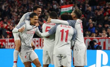 Liverpooli e mposht Bayernin në Allianz Arena për të kaluar në çerekfinale