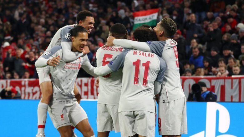 Liverpooli e mposht Bayernin në Allianz Arena për të kaluar në çerekfinale