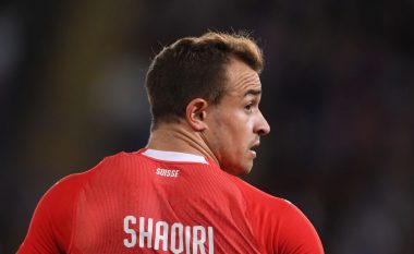Xherdan Shaqiri do të mungojë në dy ndeshjet e Zvicrës