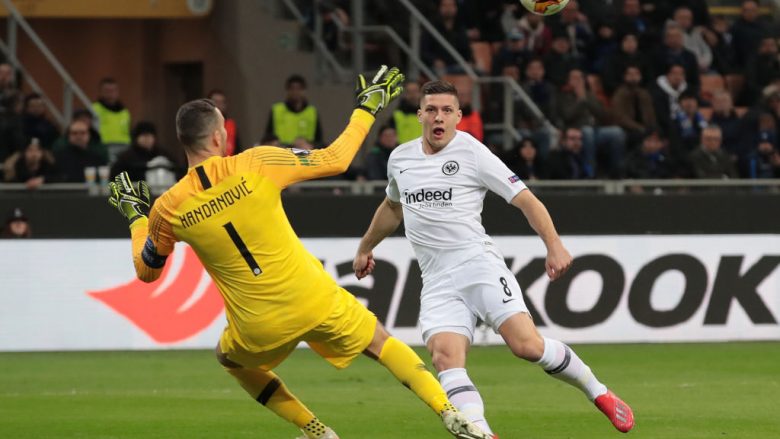 Notat e lojtarëve, Inter 0-1 Eintracht: Handanovic ruan nderin e italianëve