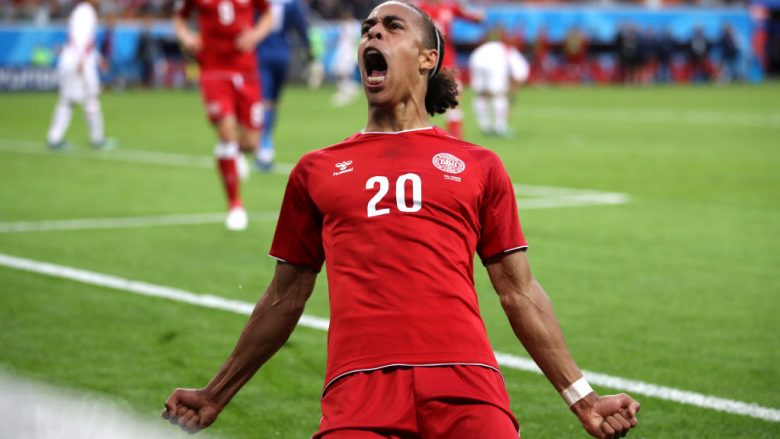 Yussuf Yurary Poulsen (Foto by Clive Mason/Getty Images/Guliver)