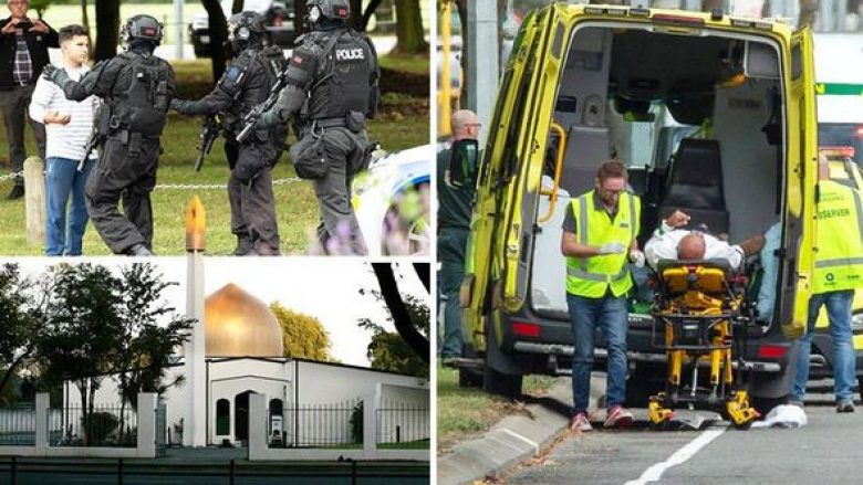 Publikohen pamje të sulmeve në dy xhami në Zelandën e Re ku deri më tani 40 persona humbën jetën (Foto)