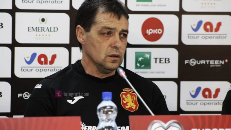 Trajneri bullgar Petar Hubchev i kënaqur me paraqitjen e lojtarëve të tij