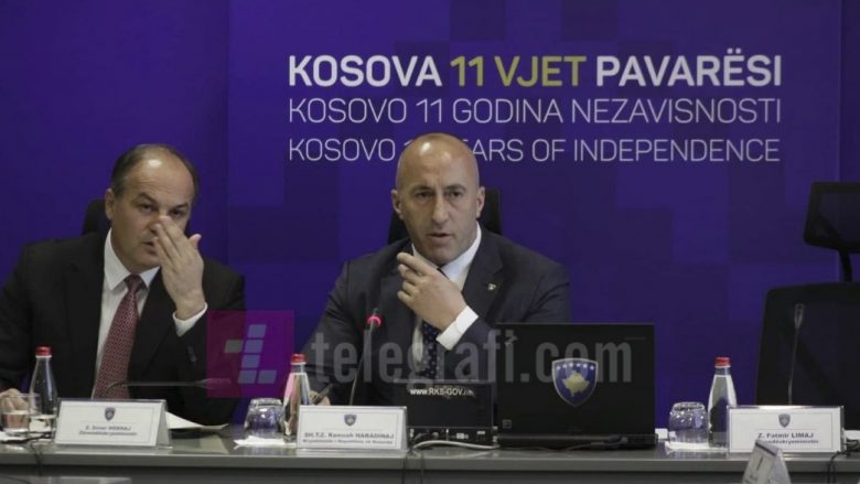 Haradinaj: Tema e territorit dhe kufijve janë tema të së kaluarës