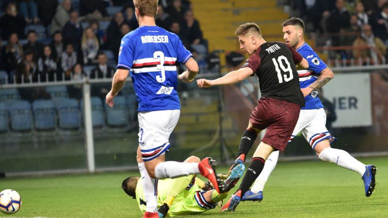 Sampdoria 1-0 Milan, notat e lojtarëve