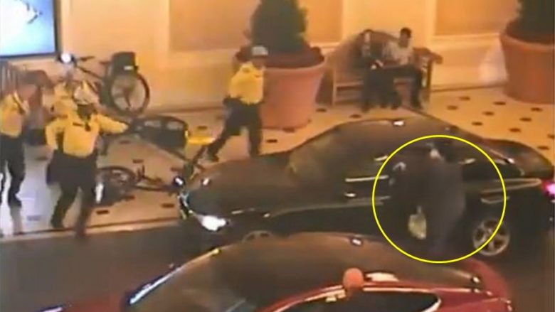 Kërkoi para brenda në kazino, kur doli tentoi të vidhte një veturë – pamjet kur hajni qëllohet për vdekje nga policia (Video)